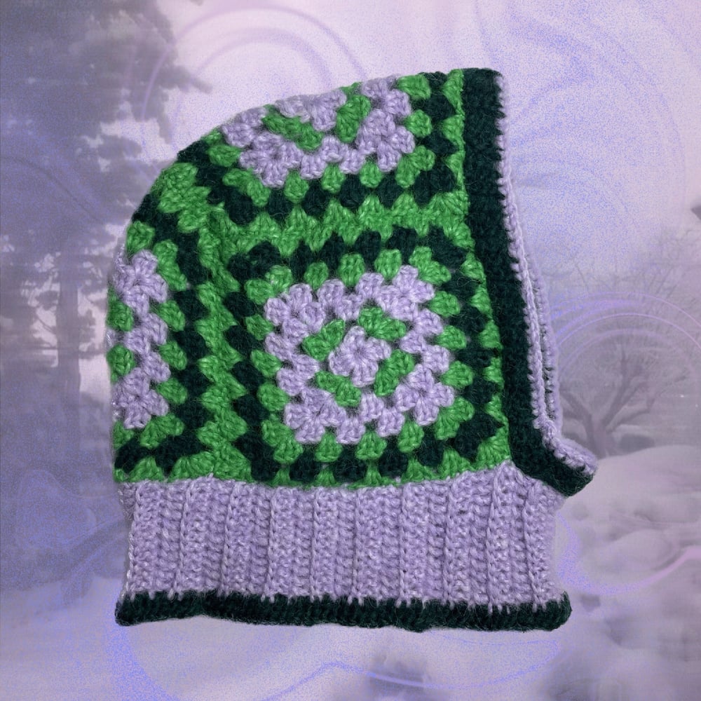 Image of crocheted BALACLAVA 6