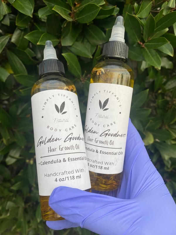 Image of Golden Goodness Hair Growth Oil