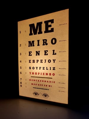 Image of Agudeza visual. Parálisis Permanente.