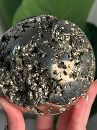 Image 2 of XL PYRITE SPHERE -PERU-
