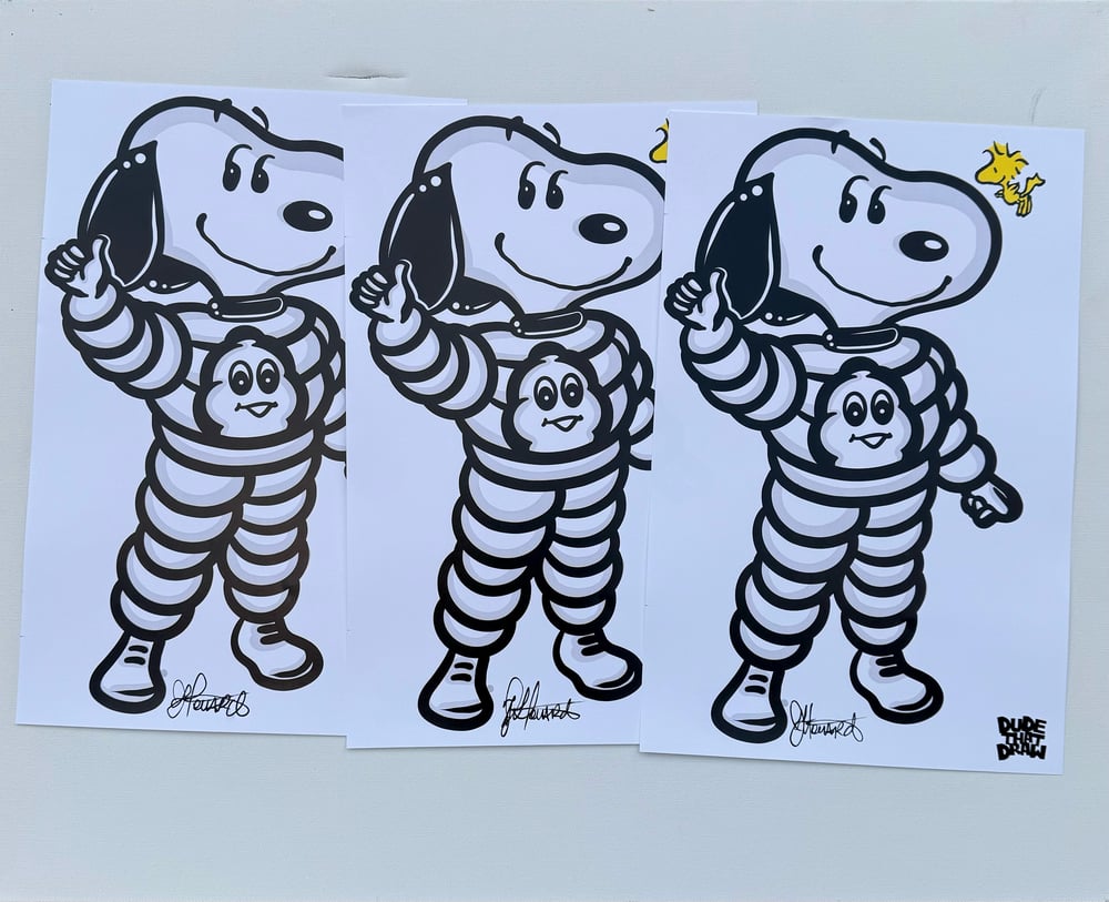 Michelin Snoop Print