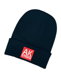 Image 1 of AK BEANIE IN BLACK