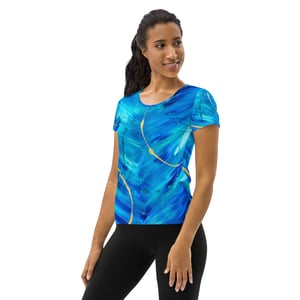 Image of "Dive" Women's Athletic T-shirt