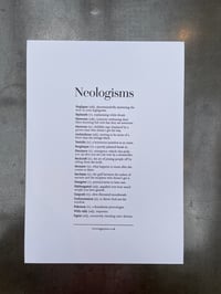 Neologisms- broadside