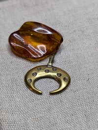 Image 1 of Ancient Lunula Bronze Pendant