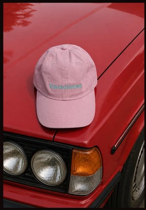 Gorra Vacaciones rosa