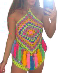 Image 5 of Granny square shorts
