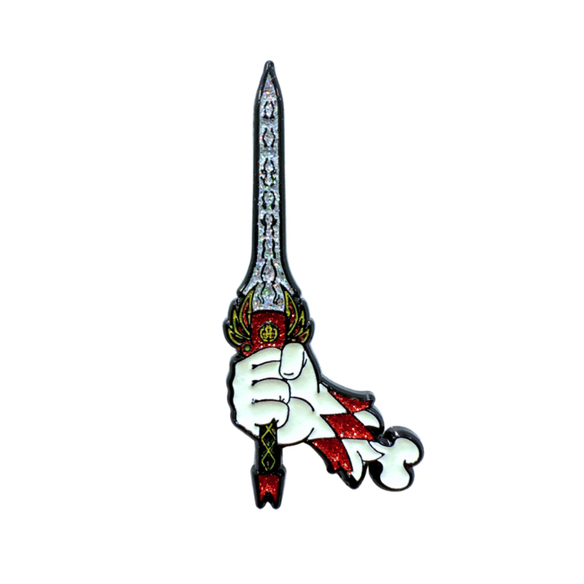 Morphin Time Pack Pin - Red Ranger Power Sword