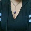 Amethyst Chain Necklace