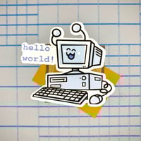Image 2 of Stickers - Hell[o] World!