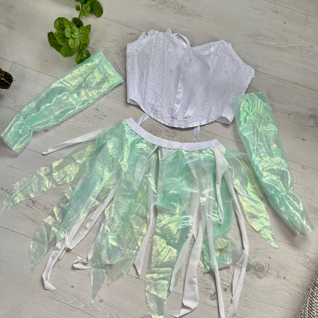 Fairy costume without wings 