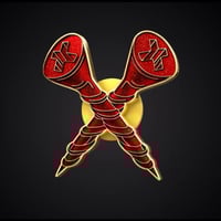 Image 1 of Too Screwston Gold & Red (Preorder)