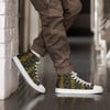 Askew Collections 4 plus Men’s high top canvas shoes