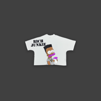 Cropped crewneck