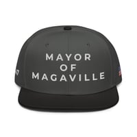 Image 18 of Mayor of MAGAVILLE 45-47 TRUMP Snapback Hat