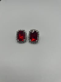 Image 1 of Dimante gem studs 
