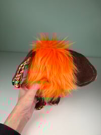 Image 5 of Mini Monster - Orange w/ Embroidered Eyes