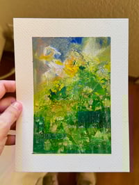 Image 2 of “Another Long Summer” oil painting on paper 6 x 8 inches