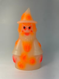 Image 1 of GLOW IN THE DARK WIZARD (NEON RED/NEON ORANGE)