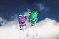 Image 2 of Axolotl Glass Stir Stick - Limited Edition Colors