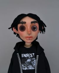 Image 2 of Custom Button Eyed Doll PRE-ORDER