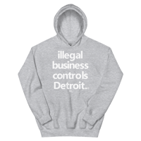 Image 6 of Detroit Control Unisex Hoodie (Colors Available)