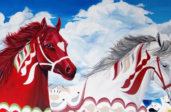 XL Print - The Horses of Sweden 