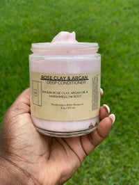 Image 2 of Rose Clay and Argan Deep Conditioner 