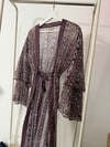 ASOS FLORAL COVER UP PURPLE