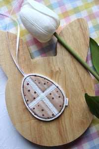 Image 2 of Hot cross bun  Egg Decoration
