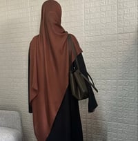 Image 1 of Chocolate Brown Modal Hijab