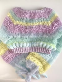 Image 7 of Sofie and Iris Dreamy Textured Cropped Mohair Cardigan