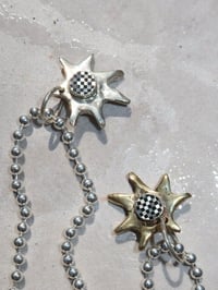 Image 2 of Soleil Necklace +  MOP / Onyx 