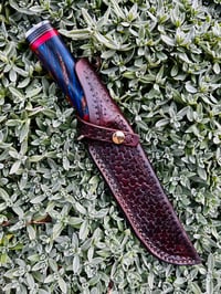 Image 2 of Damascus 13” knife 