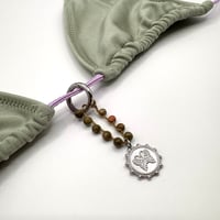 Image 2 of Unakite Butterfly Bikini Charm