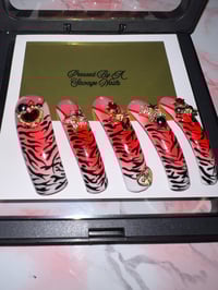 Image 2 of 90’s Curved Press On Nails