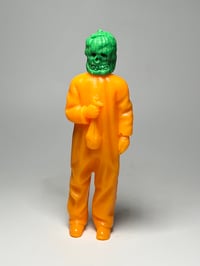 Orange Helmet Green Body