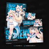 Saba Print/ acrylic stand / mouse pad