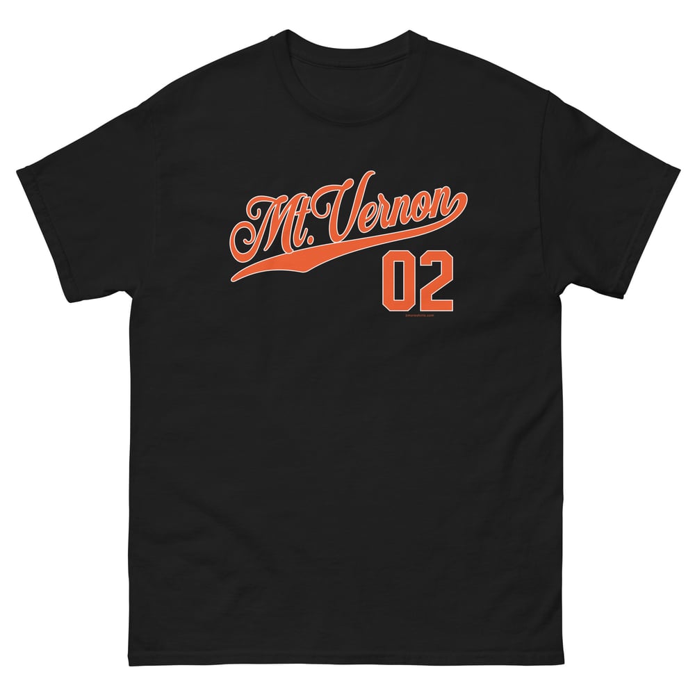 Image of Mt. Vernon Baltimore T-Shirt 21202 Mens (Black)