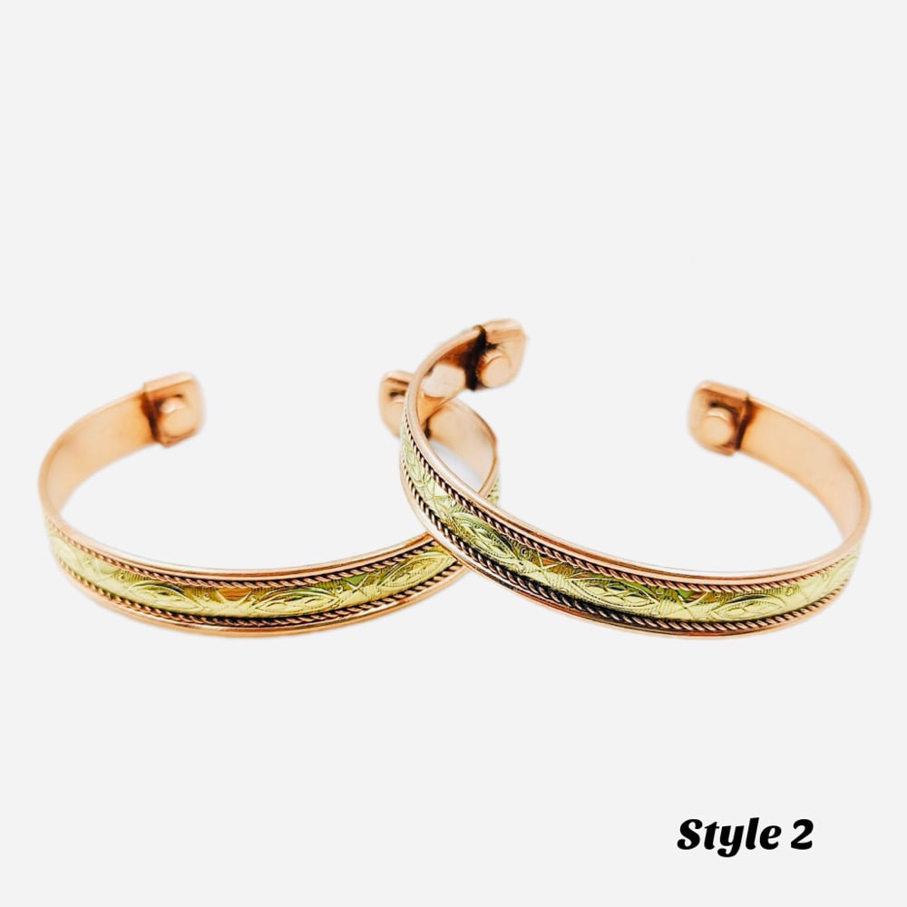 Image of Magnetic Copper Bangles 