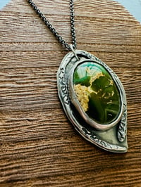 Image 13 of Stone Mountain turquoise pendant necklace