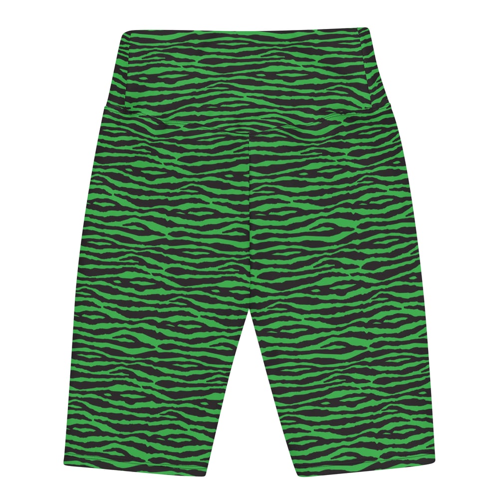 Punk Green Bike Shorts