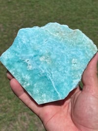 Image 5 of Blue Aragonite Slab #2551