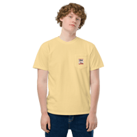 Image 3 of “Climax Premium Quality Knotless Leader” Unisex pocket t-shirt