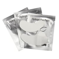 Image 2 of 100 Pairs Hydrogel Eye Patch Eyelash Pad Gel Patch Grafting Under Eye Paper Sticker Fox Wraps Eyelas