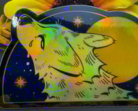 Image 4 of HOLO Cry at the Moon Sticker