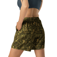 Image 4 of Forest Camo Unisex Athletic Shorts