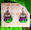 DeDPuSs Gllitter Acrylic Earrings