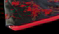 Image 3 of Asian Cherry Blossom Brocade Clutch Purse 