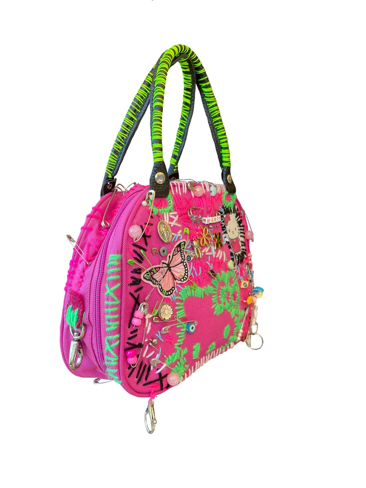 Image of THE END IS NEAR X HELLO KITTY PUNK PRINCESS HANDBAG